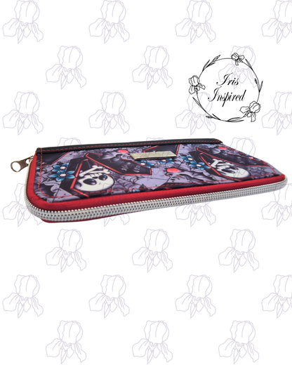 Dead Inside Zip Around Purse