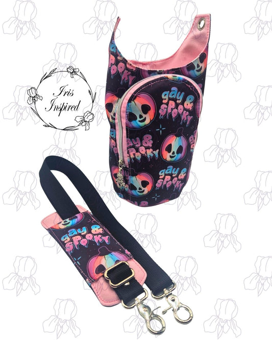 Gay & Spooky Water Bottle Bag