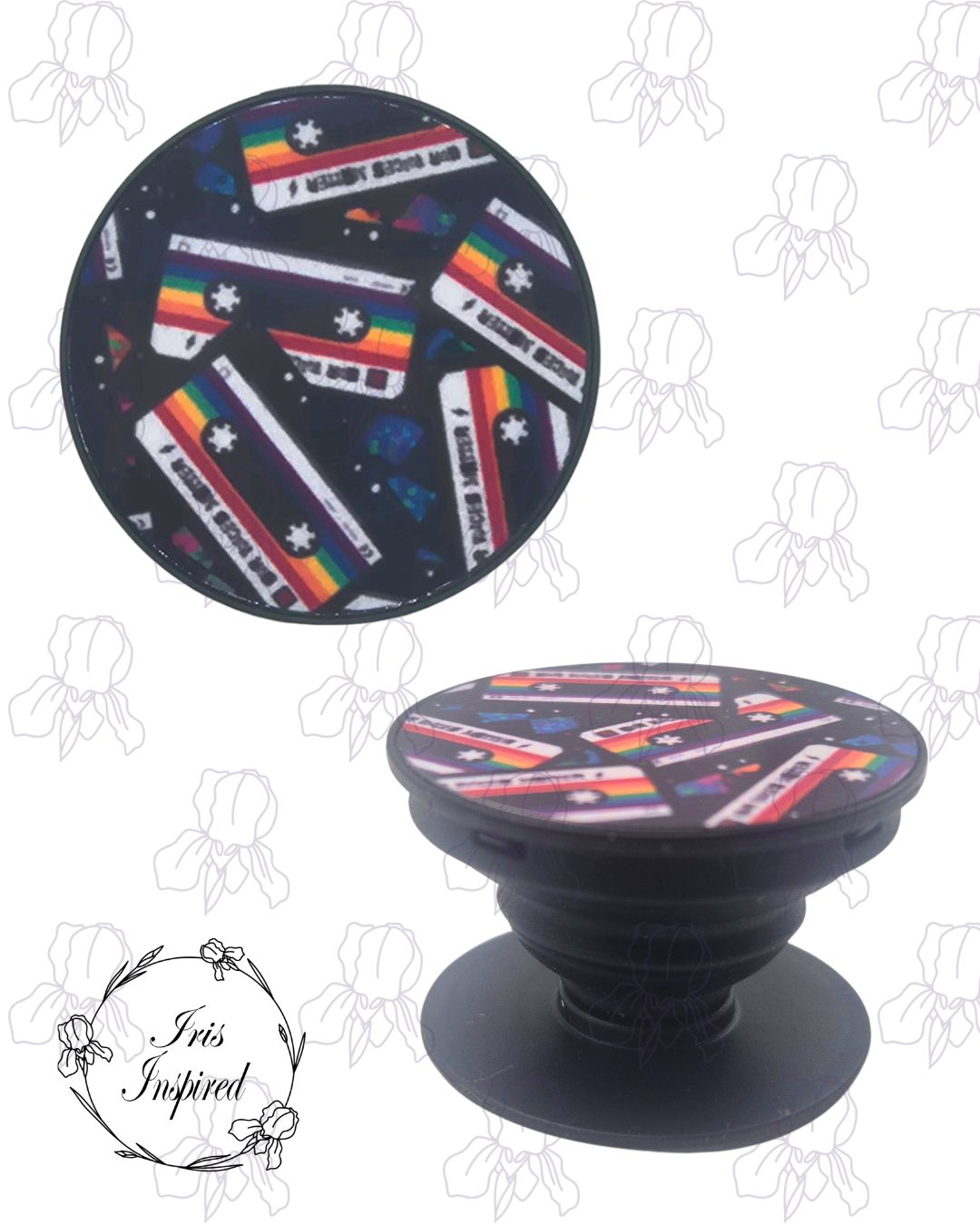 Pride Cassette Phone Grip