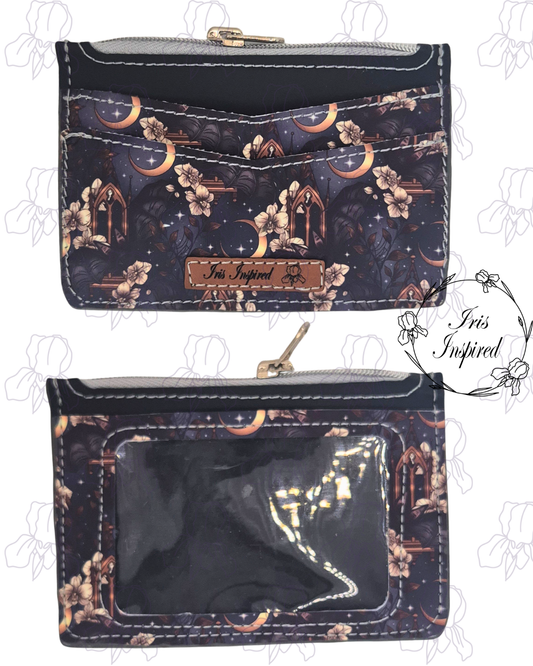 Midnight Orchid Pocket Card Holder