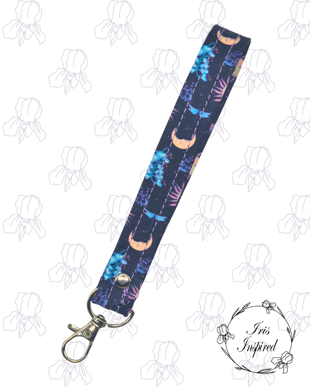 Celestial Dragonfly Wristlet
