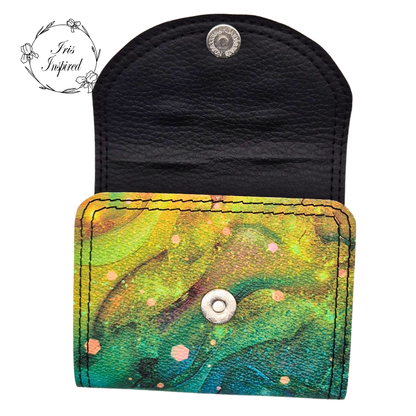 Rainbow Marble Accordion Wallet
