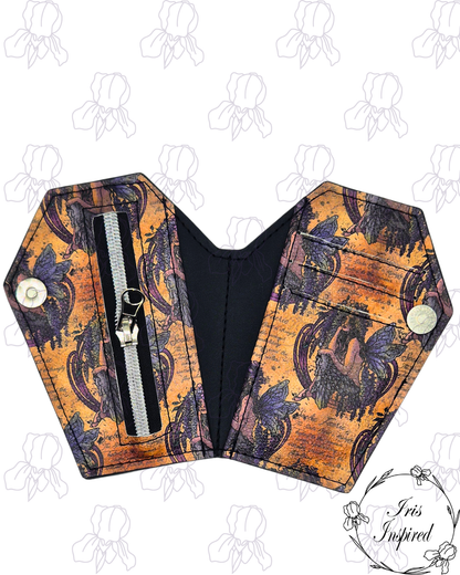 Seelie Fairy Small Bifold Coffin Wallet
