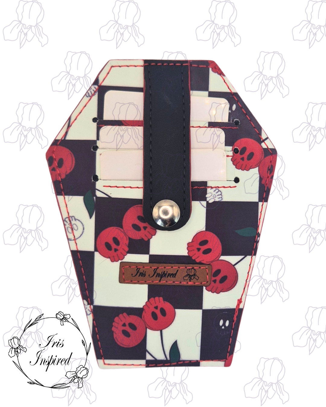 Punk Cherry Slim Coffin Wallet