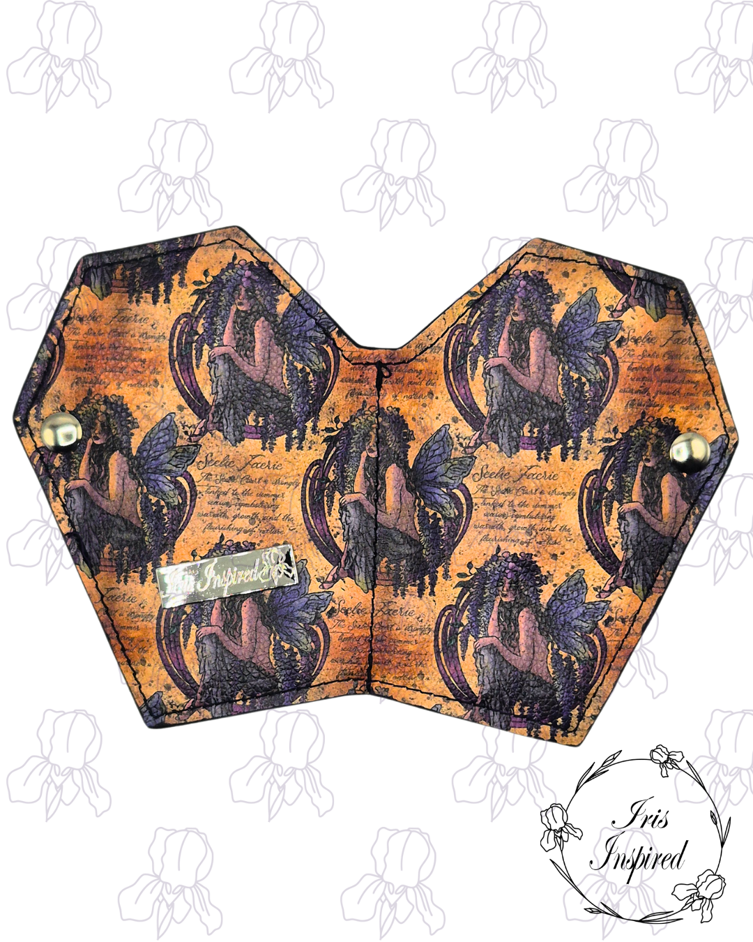 Seelie Fairy Small Bifold Coffin Wallet