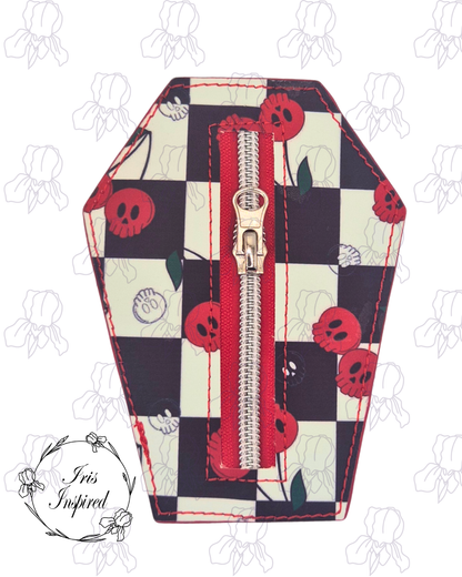 Punk Cherry Slim Coffin Wallet