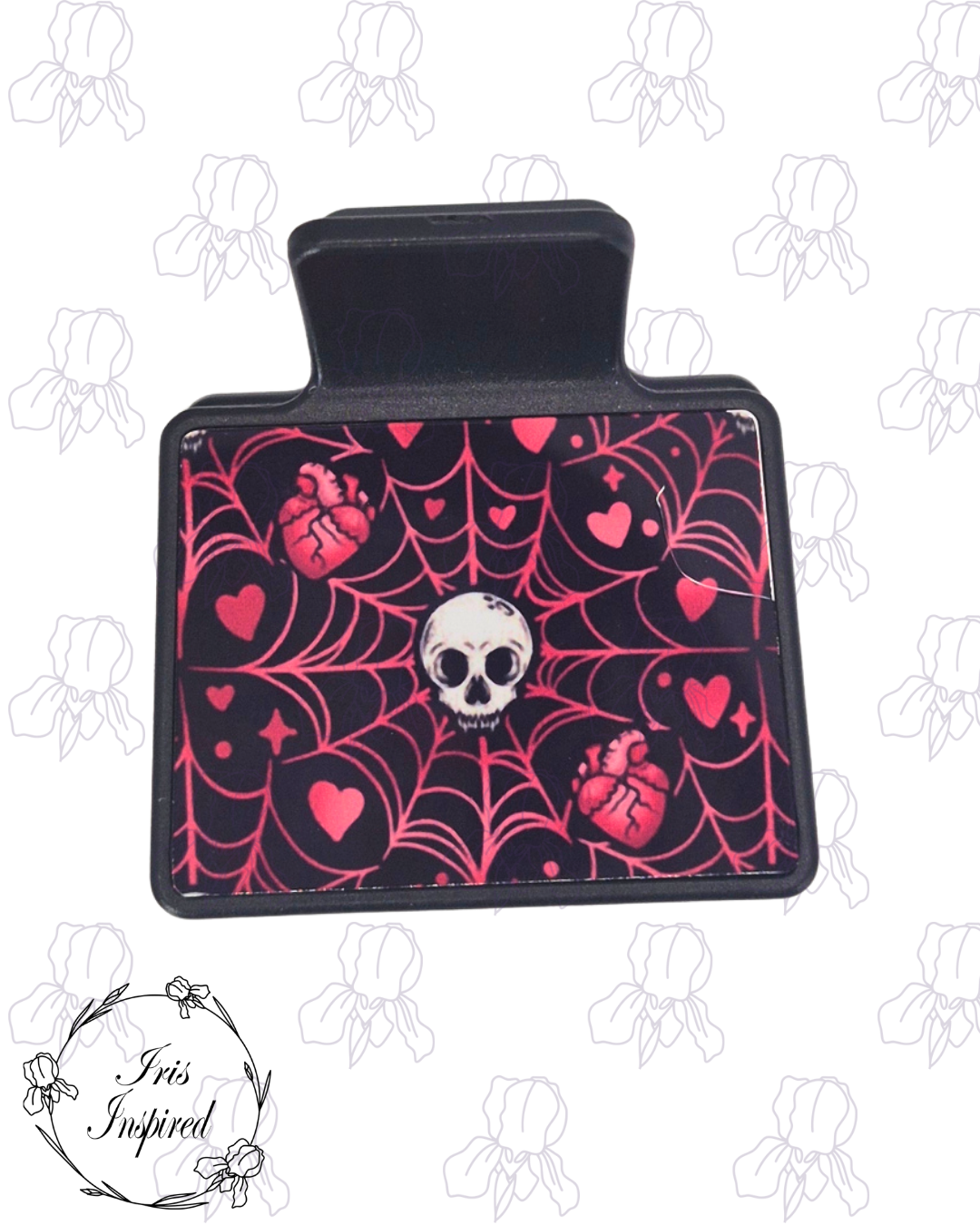 Love Web Small Claw Clip