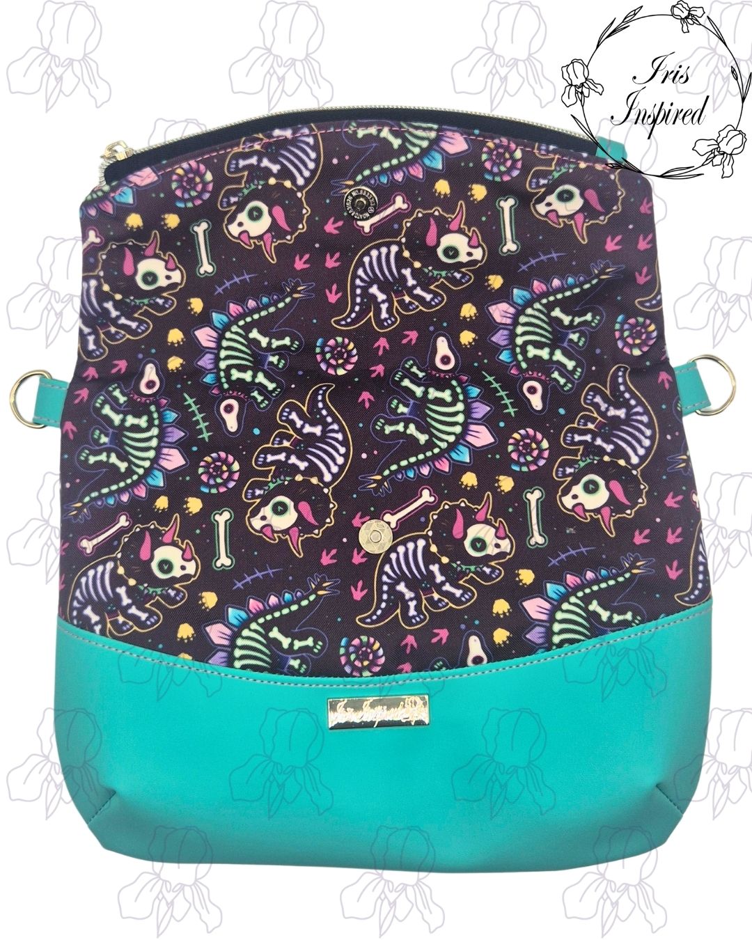 Custom Made Fold Over Cross Body Bag