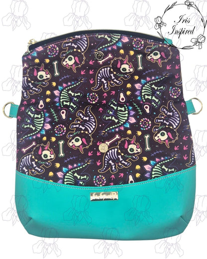 Custom Made Fold Over Cross Body Bag