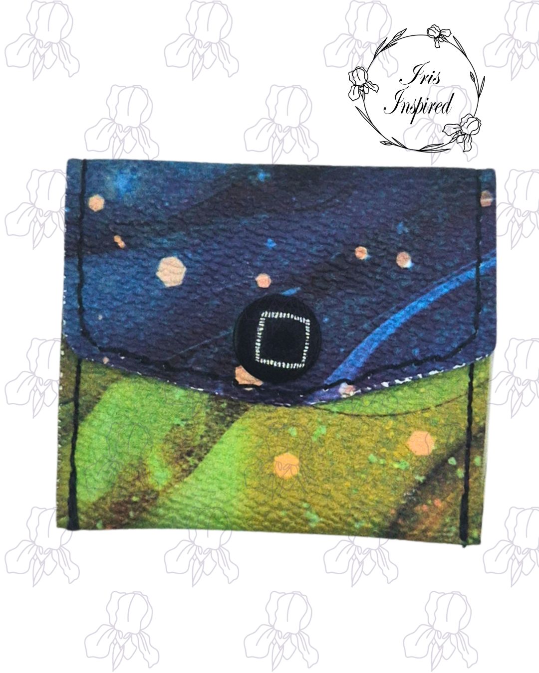 Rainbow Marble Small Pocket Pouch