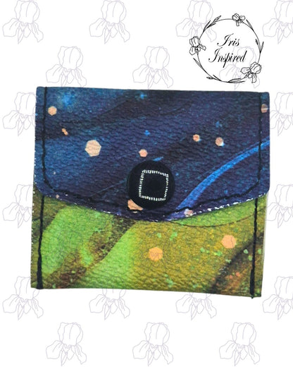Rainbow Marble Small Pocket Pouch