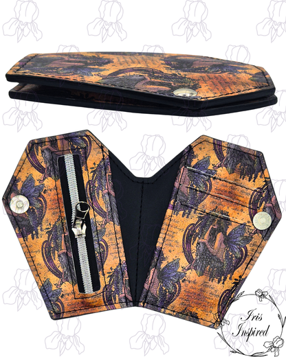 Seelie Fairy Small Bifold Coffin Wallet