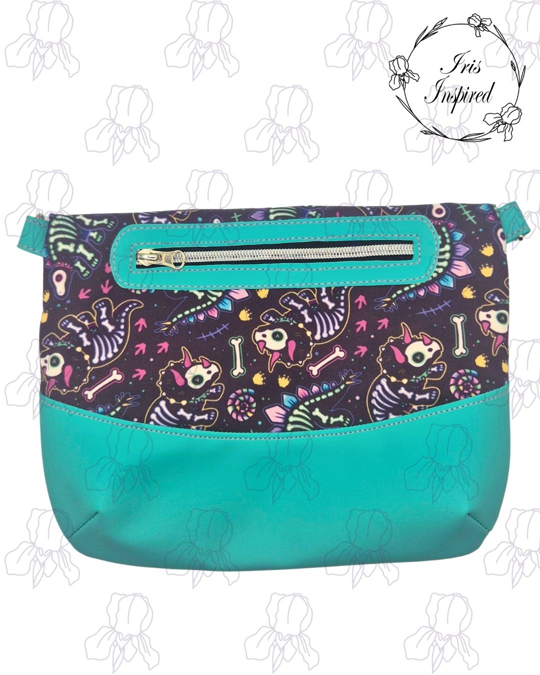 Custom Made Fold Over Cross Body Bag