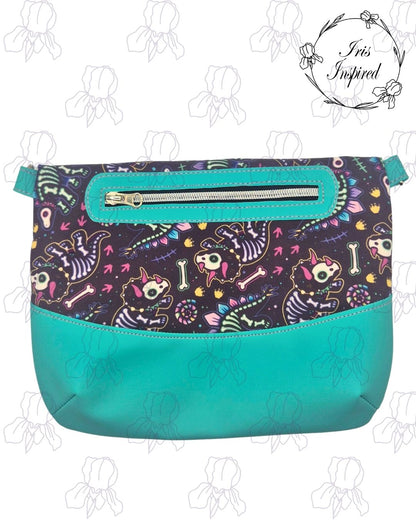Custom Made Fold Over Cross Body Bag