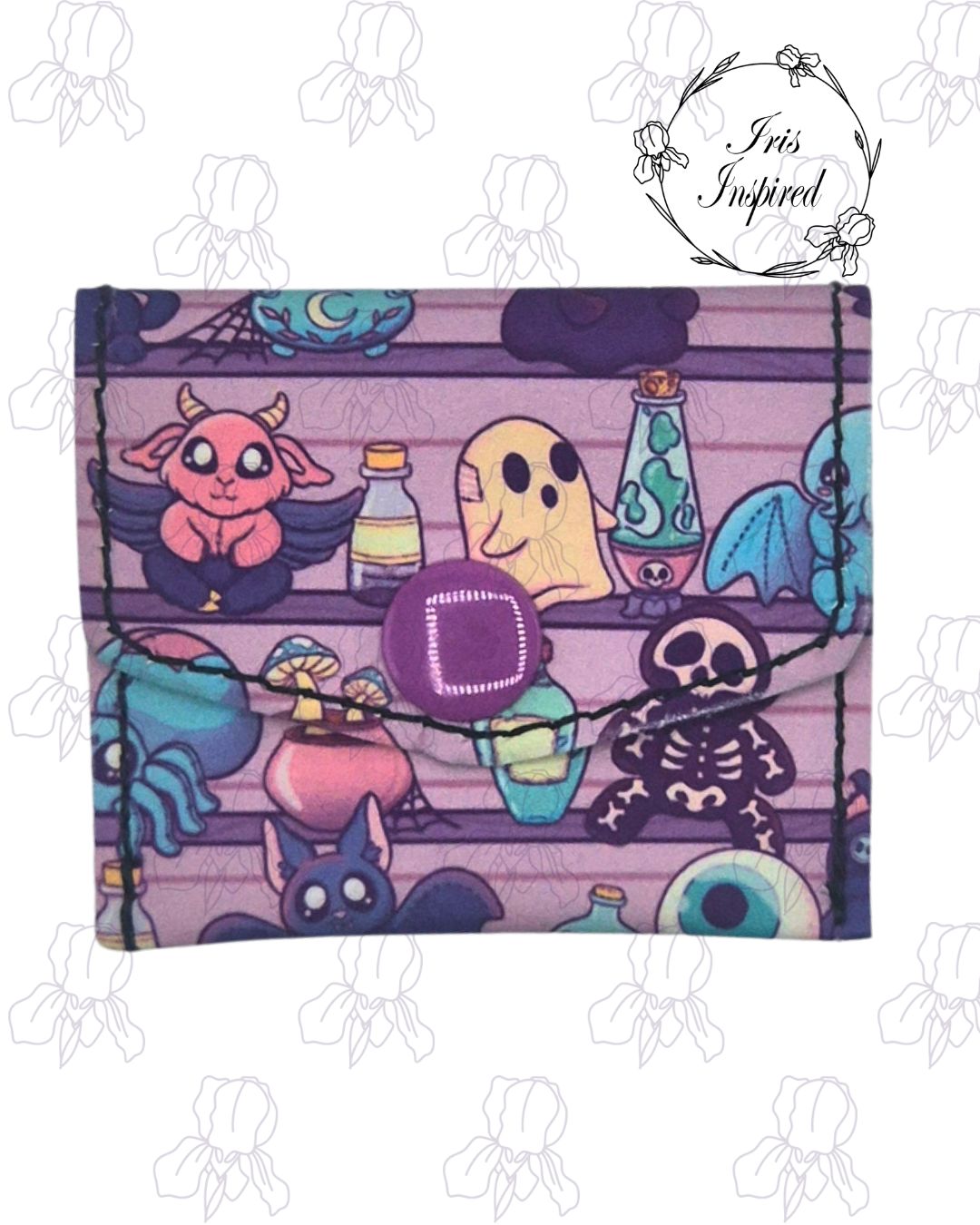 Spooky Toy Shelf Charms Pocket Pouch