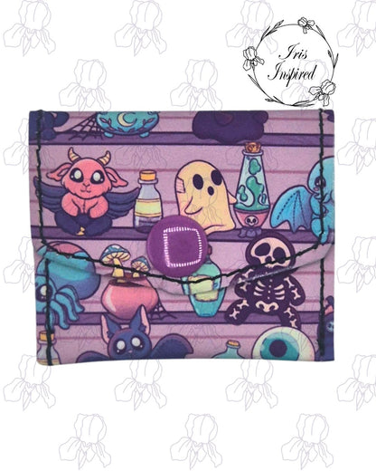 Spooky Toy Shelf Charms Pocket Pouch