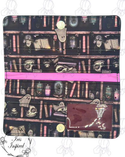 Haunted Book Case Faith Bifold Wallet
