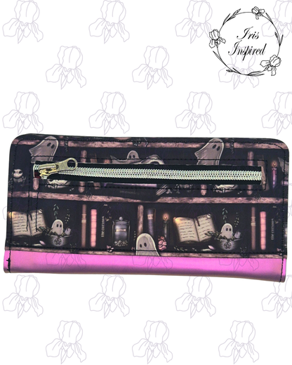 Haunted Book Case Faith Bifold Wallet