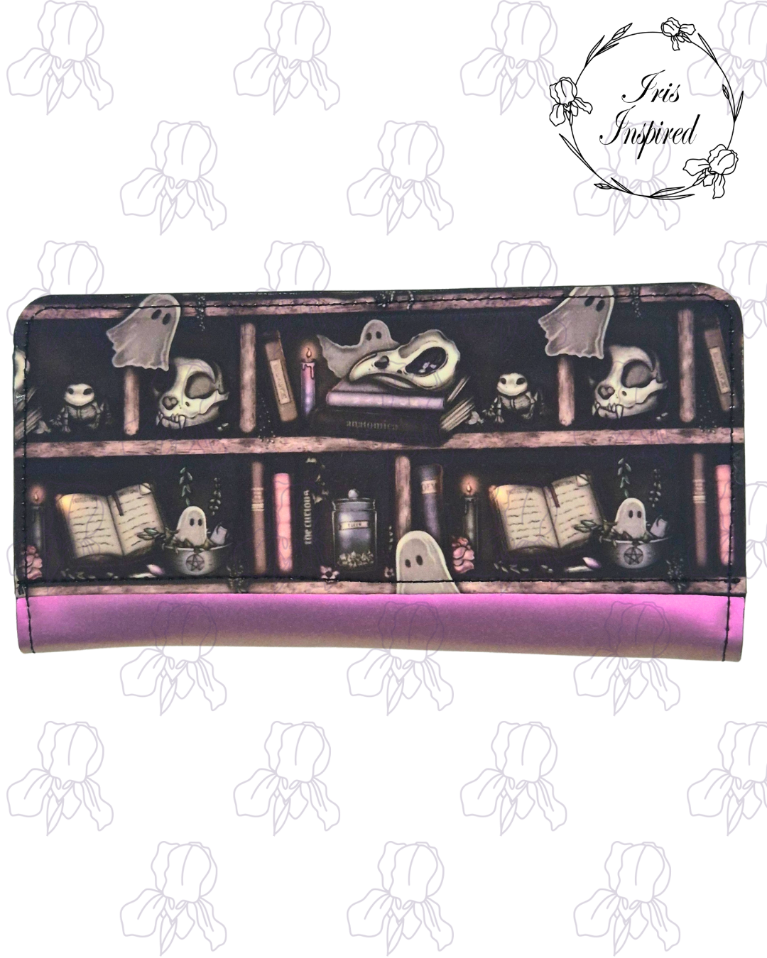 Haunted Book Case Faith Bifold Wallet