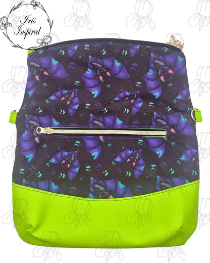 Custom Made Fold Over Cross Body Bag