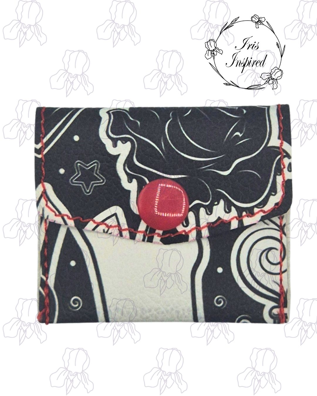 Vampire Doodles Small Pocket Pouch