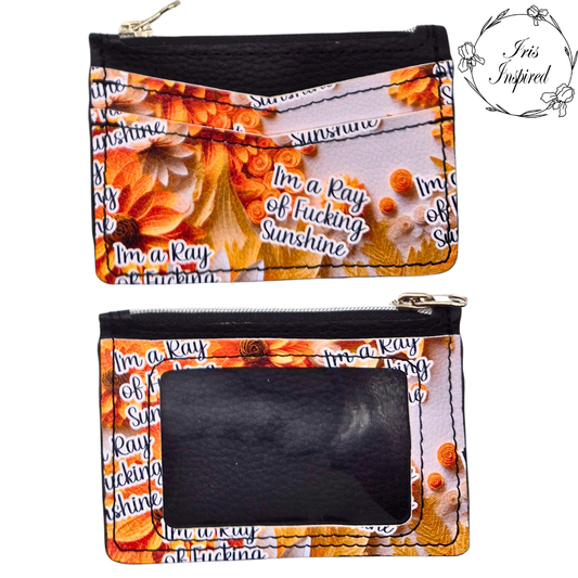 Ray of Sunshine Pocket Card Holder
