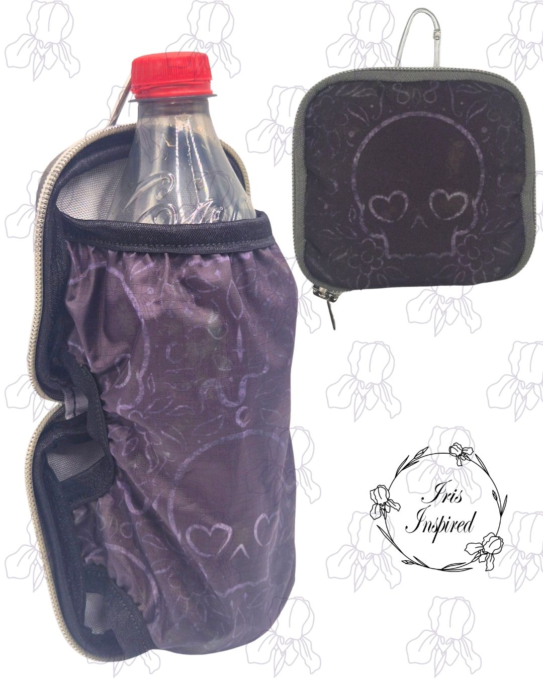 Skull Folding Bottle Bag