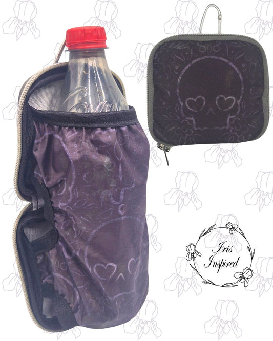 Skull Folding Bottle Bag