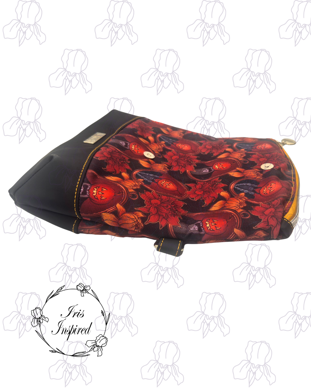 Pumpkin Parlor Fold-Over Bag Small
