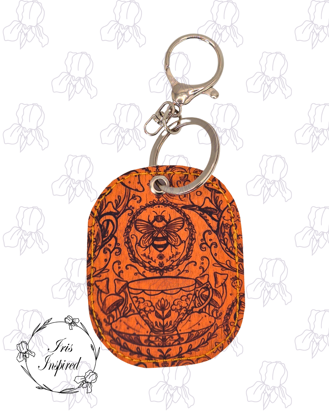 Sketchy Tea Bag Charm/ Keyring (3for2)