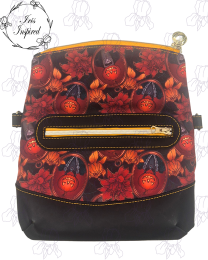 Pumpkin Parlor Fold-Over Bag Small