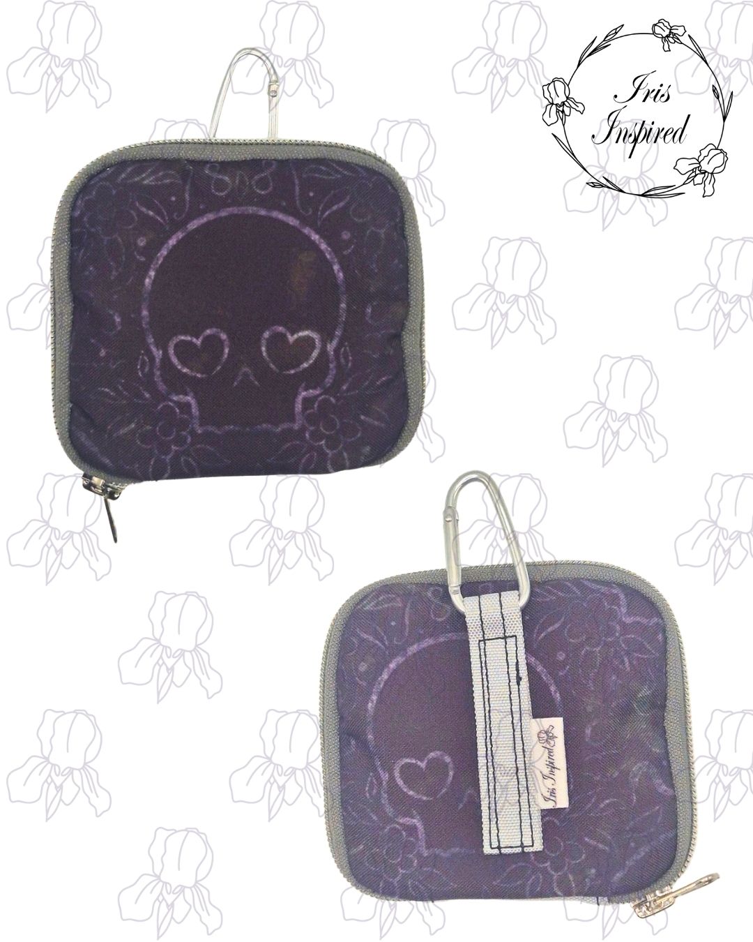 Skull Folding Bottle Bag