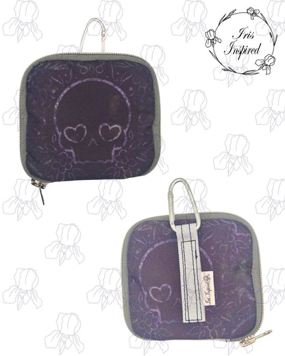 Skull Folding Bottle Bag