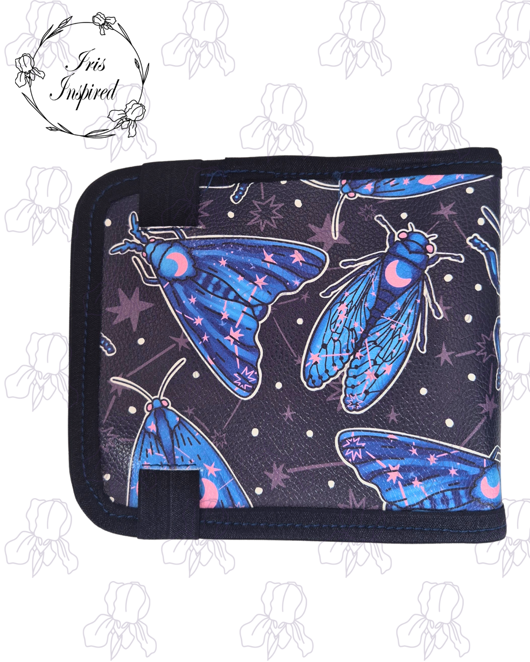 Celestial Beetle Blue Badge Cover