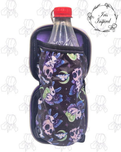 Goth Moth Folding Bottle Bag