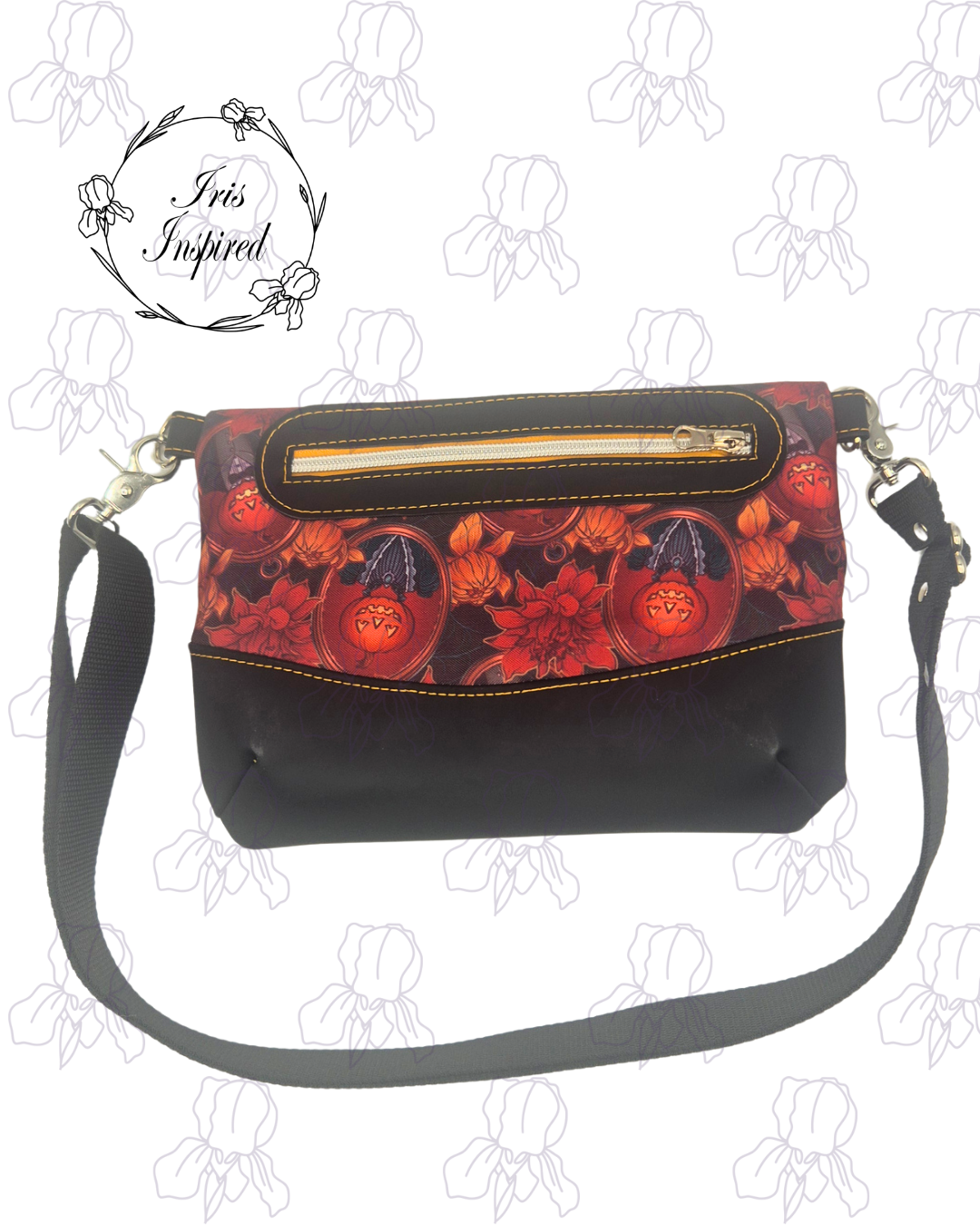 Pumpkin Parlor Fold-Over Bag Small