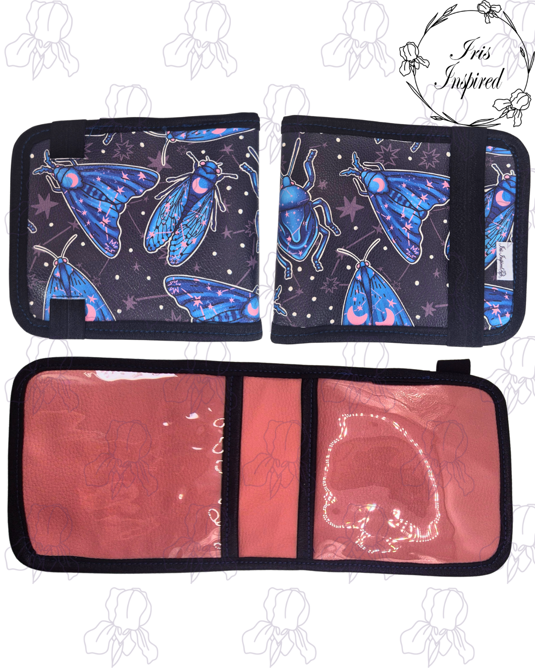Celestial Beetle Blue Badge Cover
