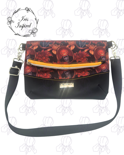 Pumpkin Parlor Fold-Over Bag Small