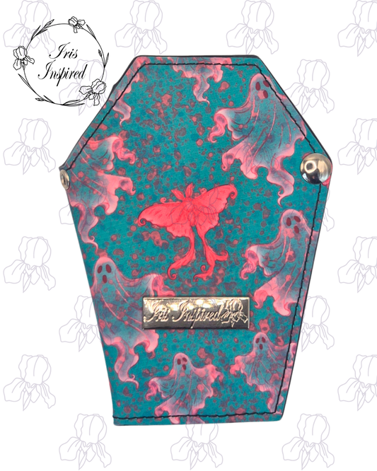 Sage Ghosts Small Bifold Coffin Wallet