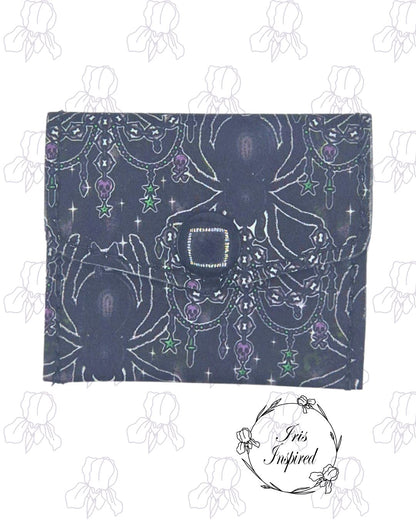 Spider Web Charms Pocket Pouch