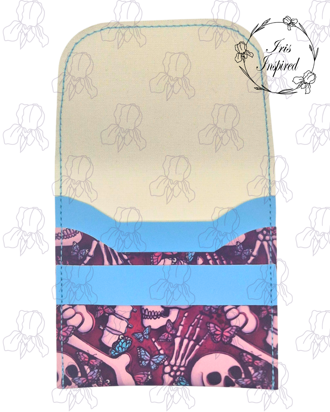 Skeleton Butterfly Small Sanitary Pouch