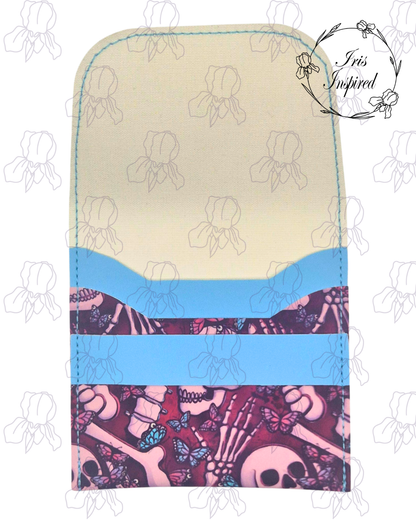 Skeleton Butterfly Small Sanitary Pouch