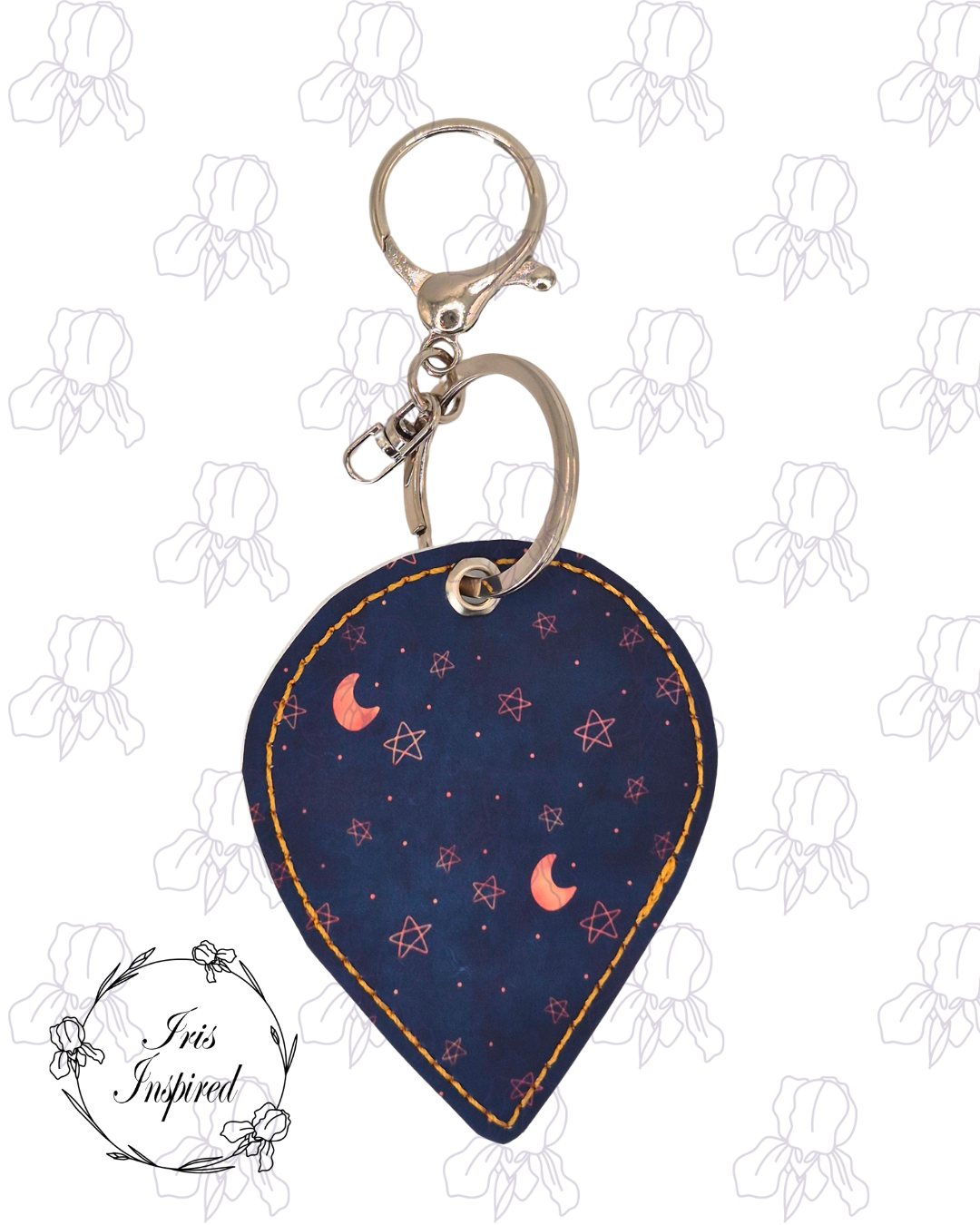Doodle Starry Bag Charm/ Keyring (3for2)