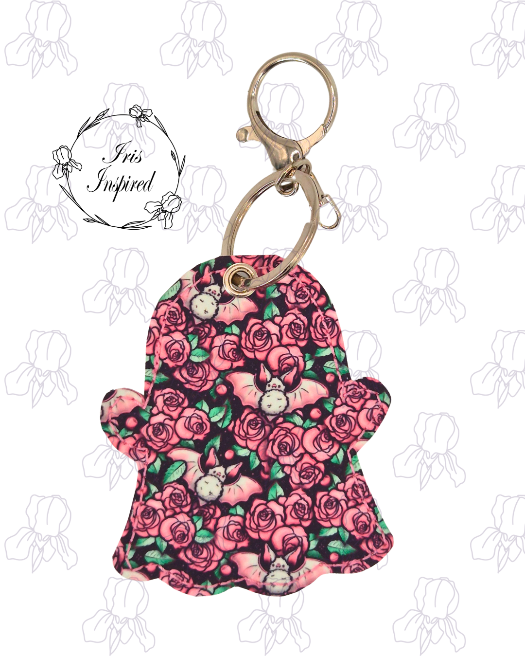 Rose Bats Bag Charm/ Keyring (3for2)