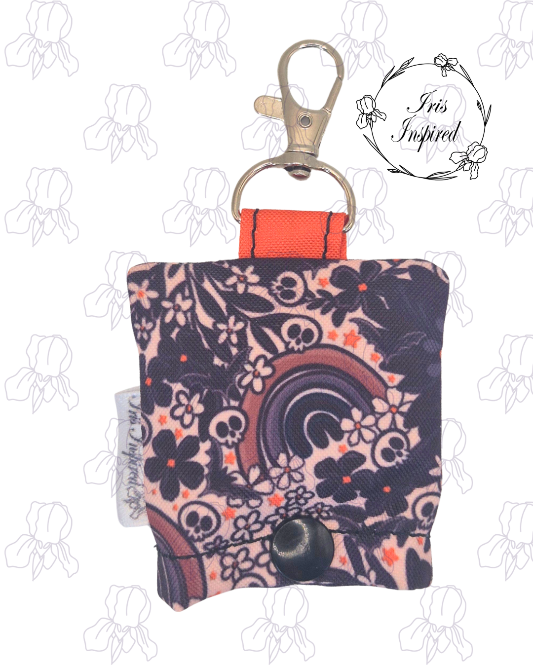 Floral Skulls Glasses Cleaner