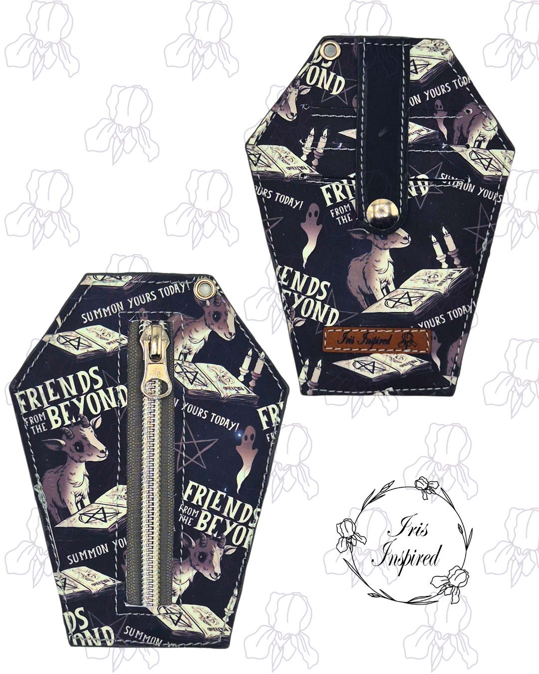 Summoning Friends Slim Coffin Wallet