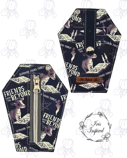 Summoning Friends Slim Coffin Wallet
