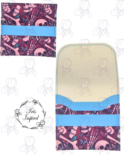 Skeleton Butterfly Small Sanitary Pouch