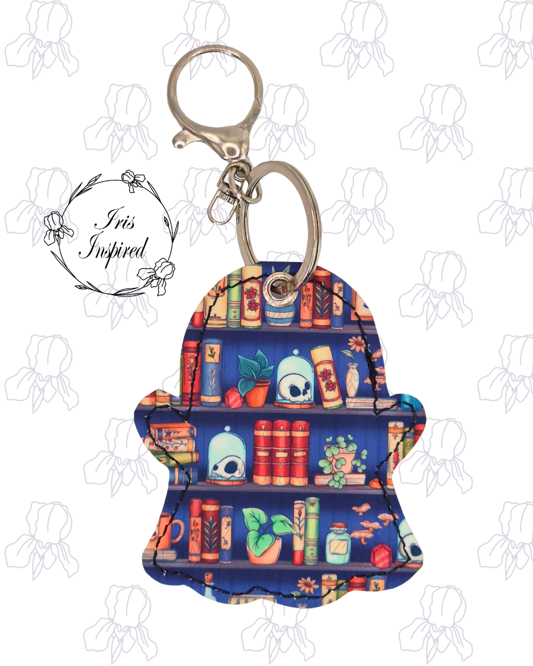 Dark Library Bag Charm/ Keyring (3for2)