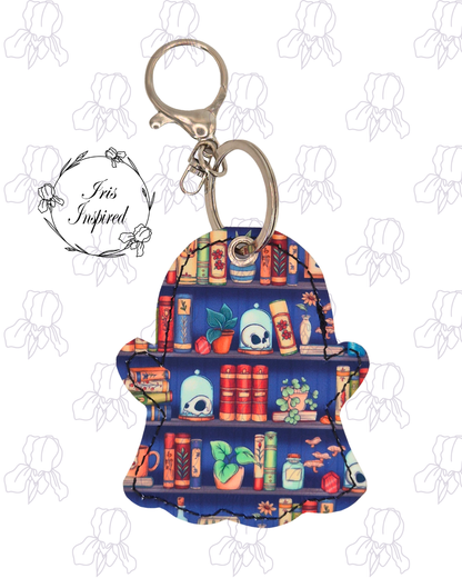 Dark Library Bag Charm/ Keyring (3for2)